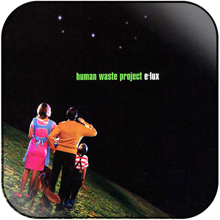 Human Waste Project E Lux Album Cover Sticker