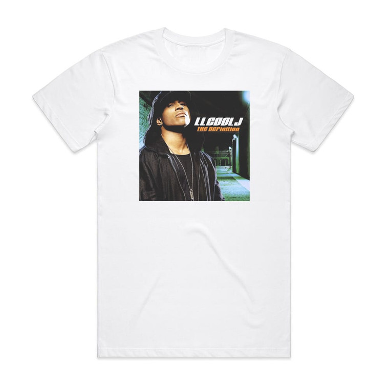 LL Cool J The Definition Album Cover T-Shirt White