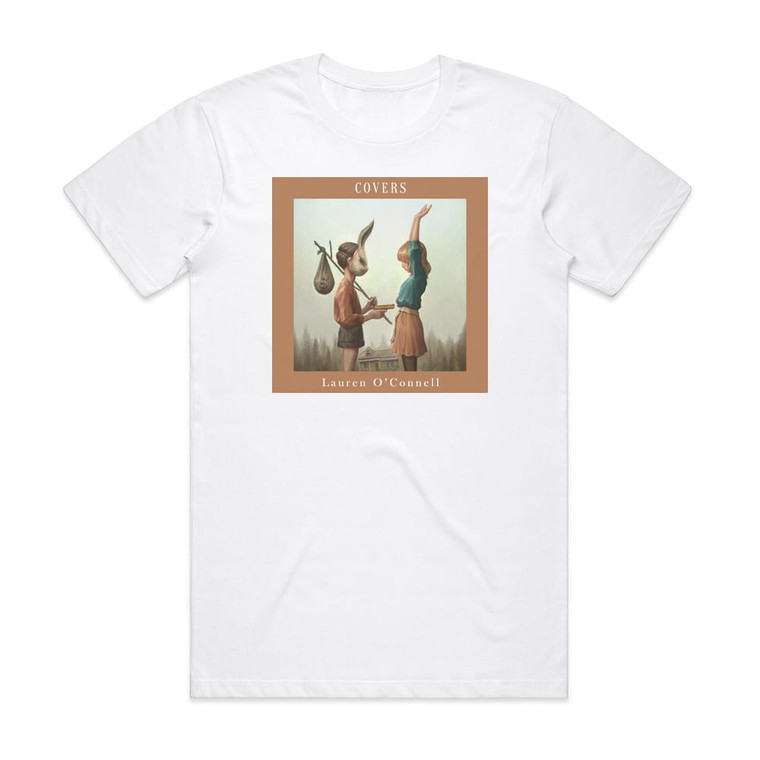 Lauren OConnell Covers Album Cover T-Shirt White