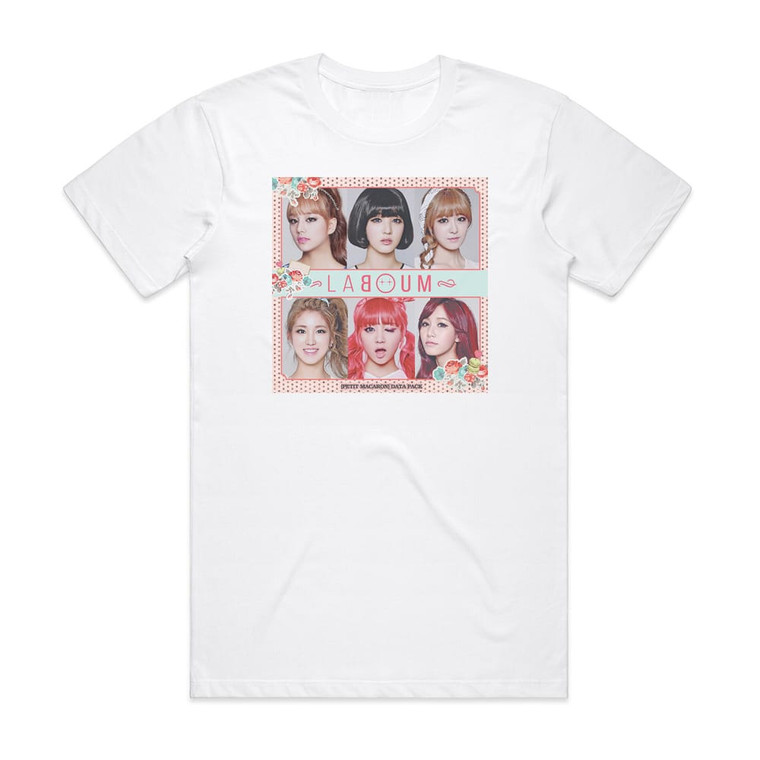 LABOUM Petit Macaron 1 Album Cover T-Shirt White