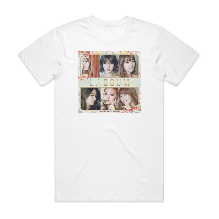 LABOUM Petit Macaron Album Cover T-Shirt White