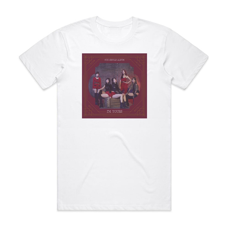 LABOUM Im Yours Album Cover T-Shirt White