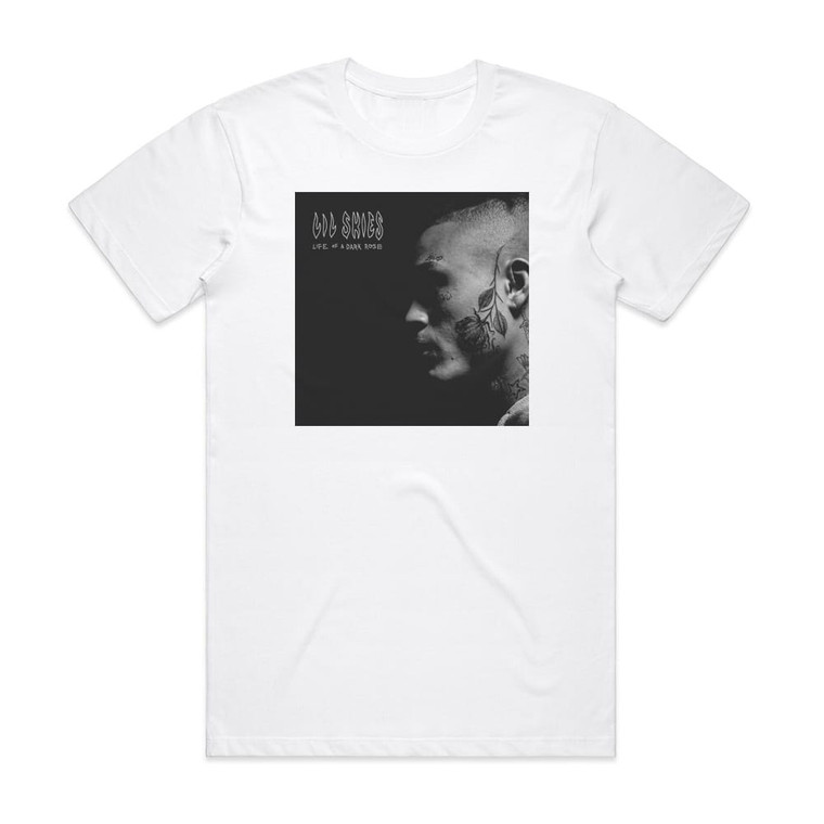 Lil Skies Life Of A Dark Rose Album Cover T-Shirt White