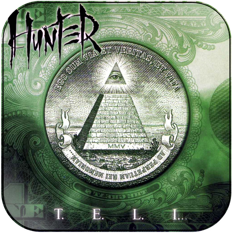 Hunter Teli Album Cover Sticker