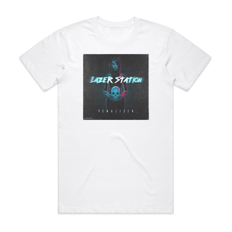 Lazer Station Penalizer Ep Album Cover T-Shirt White