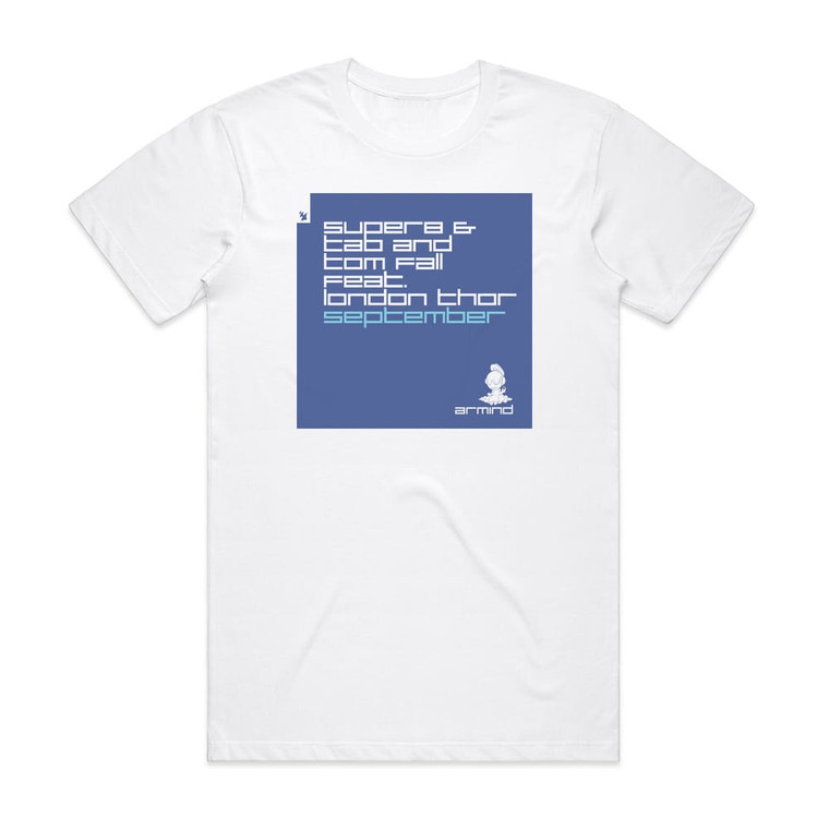London Thor September Album Cover T-Shirt White