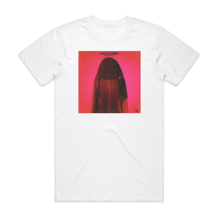 Lalo Schifrin Black Widow Album Cover T-Shirt White