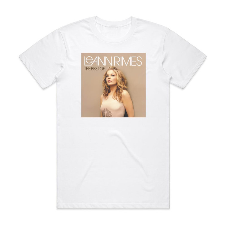 LeAnn Rimes The Best Of Leann Rimes 1 Album Cover T-Shirt White