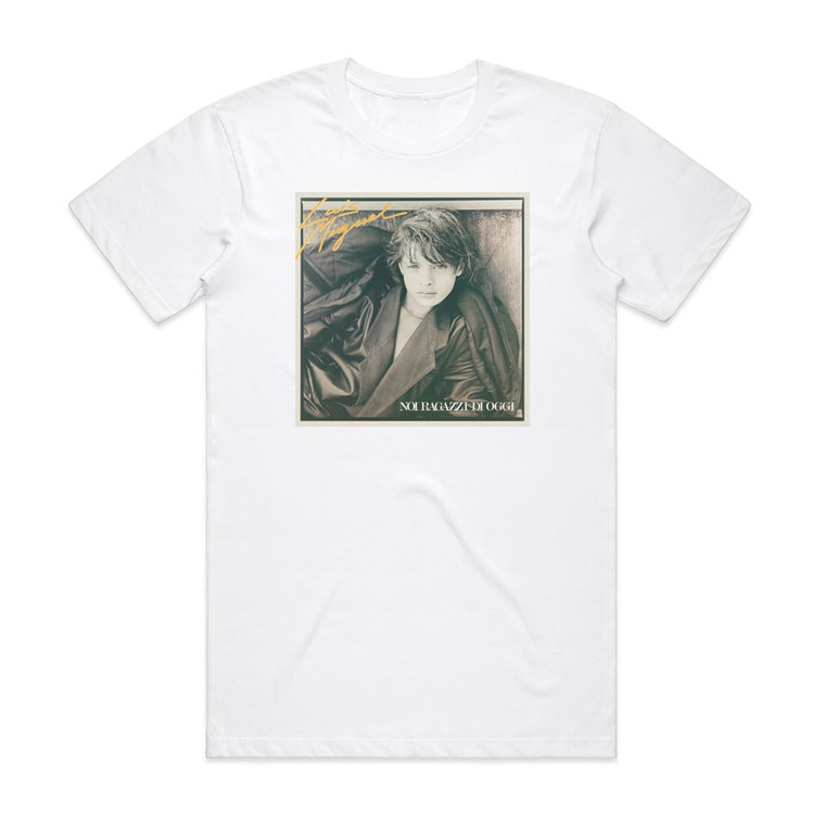 Luis Miguel Noi Ragazzi Di Oggi Album Cover T-Shirt White