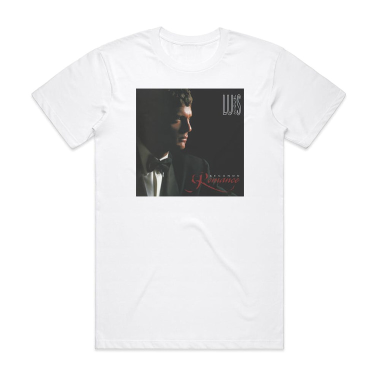 Luis Miguel Segundo Romance Album Cover T-Shirt White