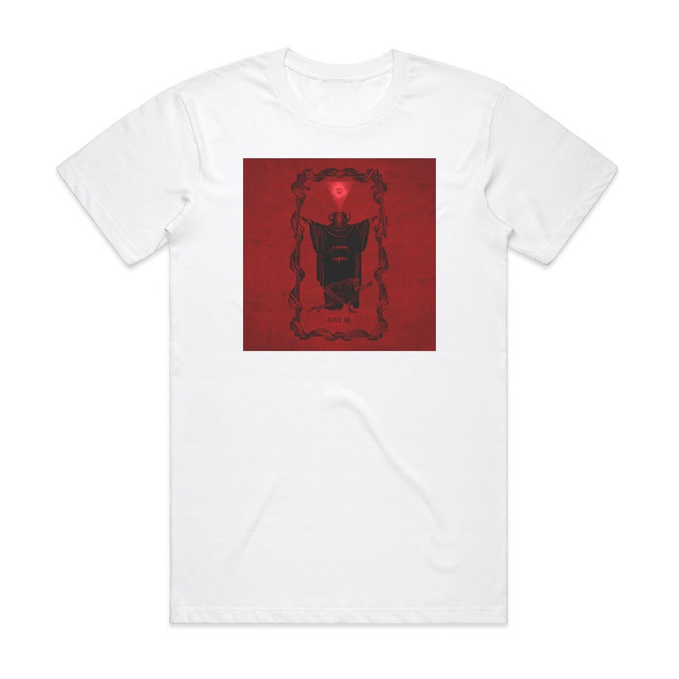 Lacuna Coil Save Me Album Cover T-Shirt White