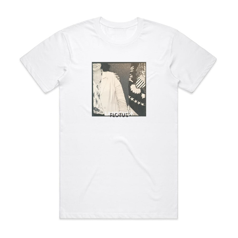 Lambchop Flotus Album Cover T-Shirt White