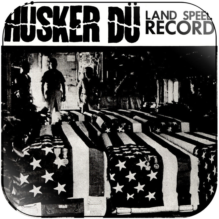 Husker Du Land Speed Record Album Cover Sticker