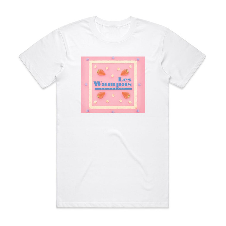 Les Wampas Collector Album Cover T-Shirt White