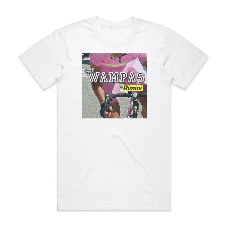 Les Wampas Rimini Album Cover T-Shirt White