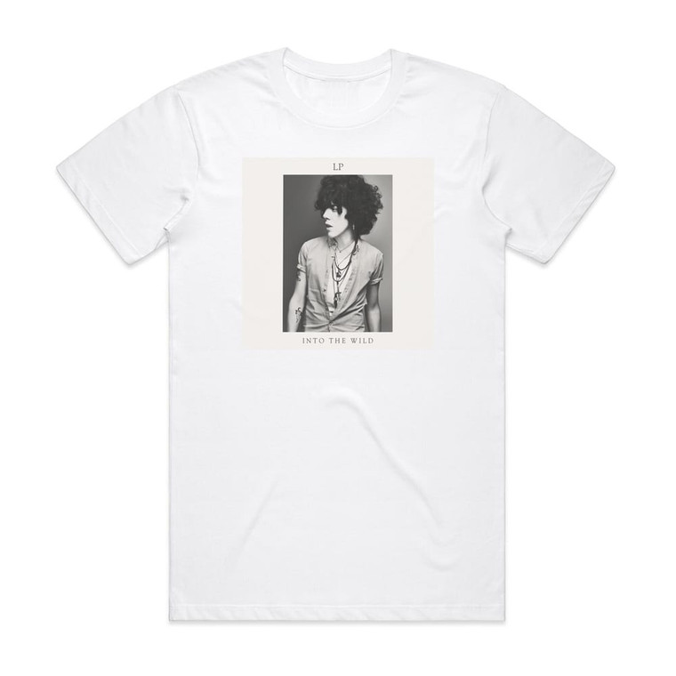 LP Into The Wild 1 Album Cover T-Shirt White