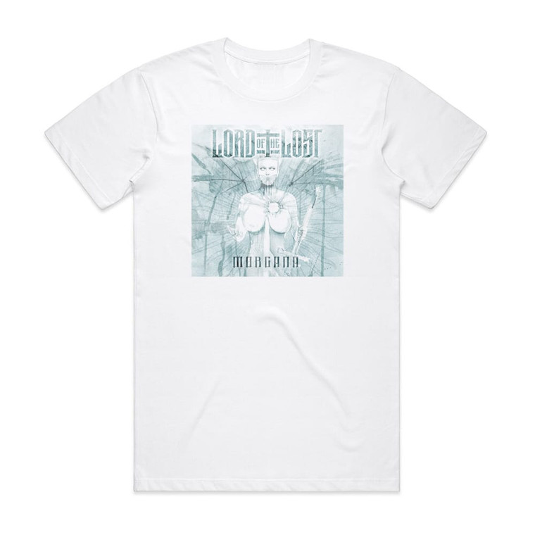 Lord of the Lost Morgana Album Cover T-Shirt White