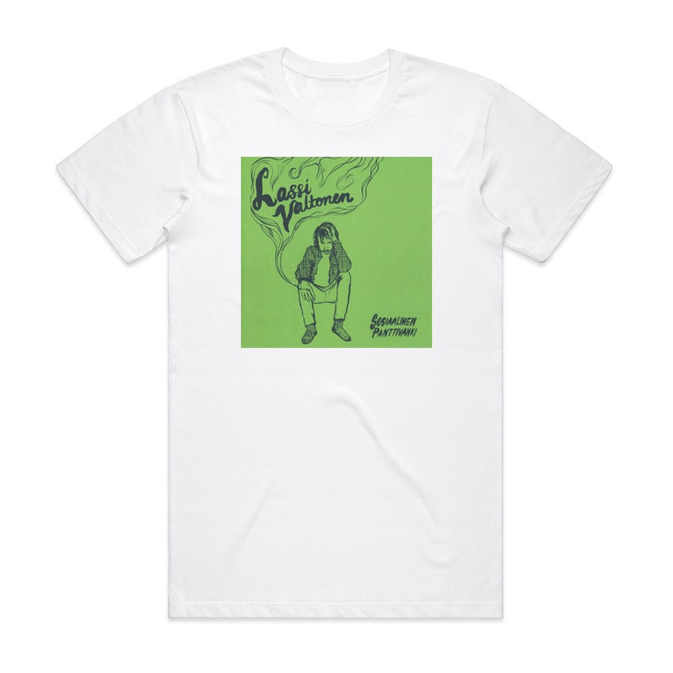 Lassi Valtonen Sosiaalinen Panttivanki Album Cover T-Shirt White