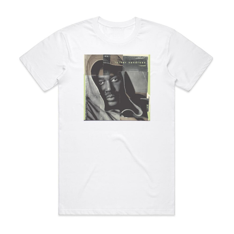 Luther Vandross I Know Album Cover T-Shirt White