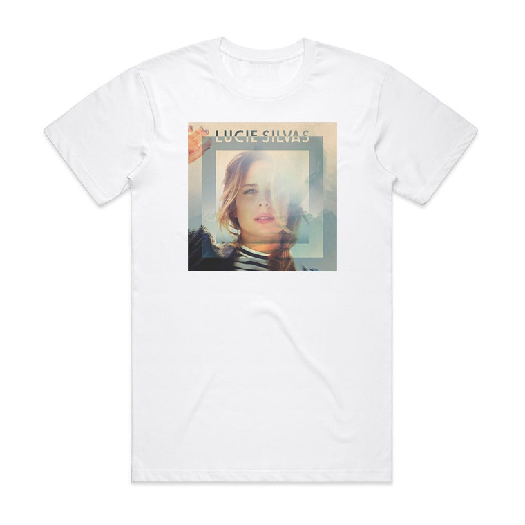 Lucie Silvas Lucie Silvas Album Cover T-Shirt White