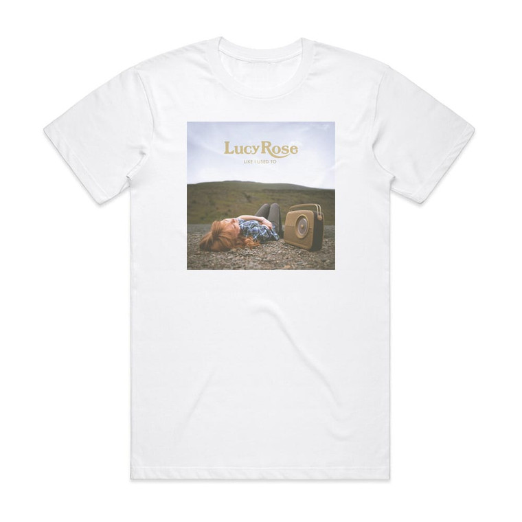 Lucy Rose Like I Used To Album Cover T-Shirt White