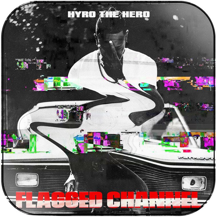 Hyro da Hero Flagged Channel Album Cover Sticker