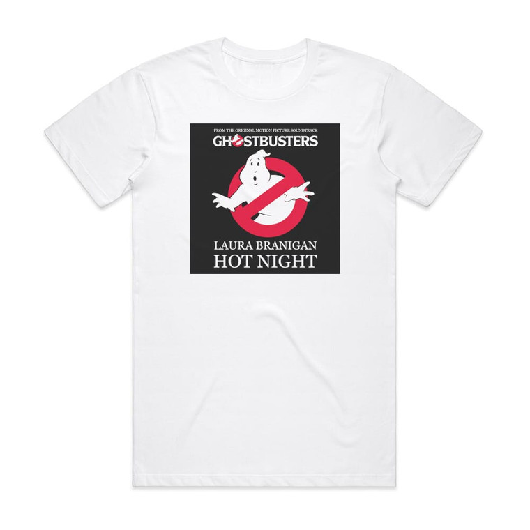 Laura Branigan Hot Night Album Cover T-Shirt White