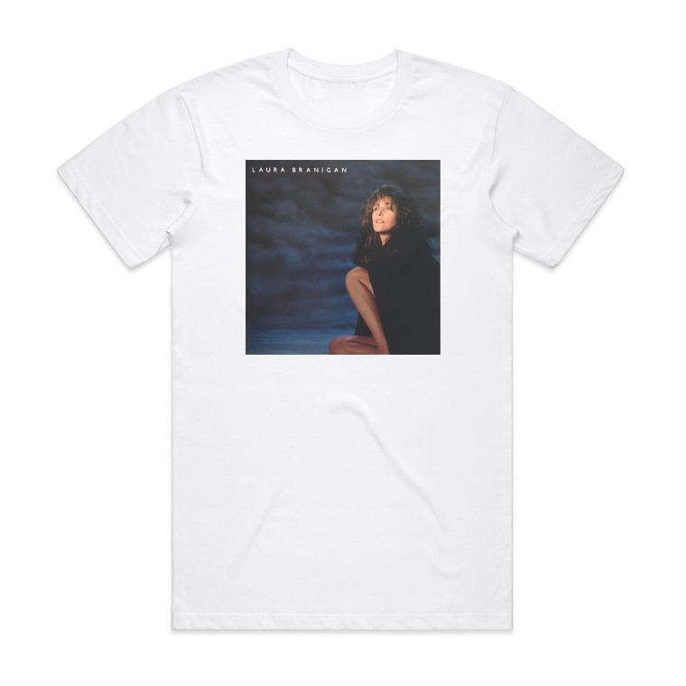 Laura Branigan Laura Branigan Album Cover T-Shirt White