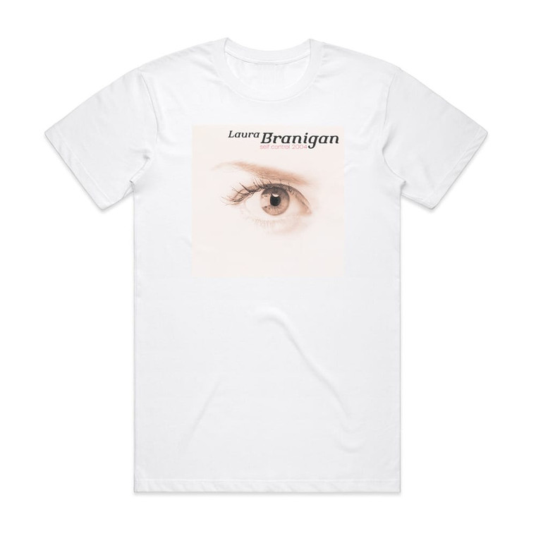 Laura Branigan Self Control 2004 Album Cover T-Shirt White Laura Branigan Self Control 2004 Album Cover T-Shirt White