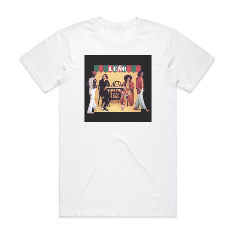 Leno Leo Album Cover T-Shirt White