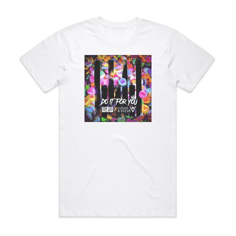 Lucas and Steve Do It For You Album Cover T-Shirt White