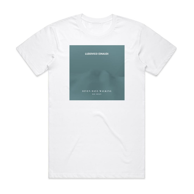 Ludovico Einaudi Seven Days Walking Day 7 Album Cover T-Shirt White