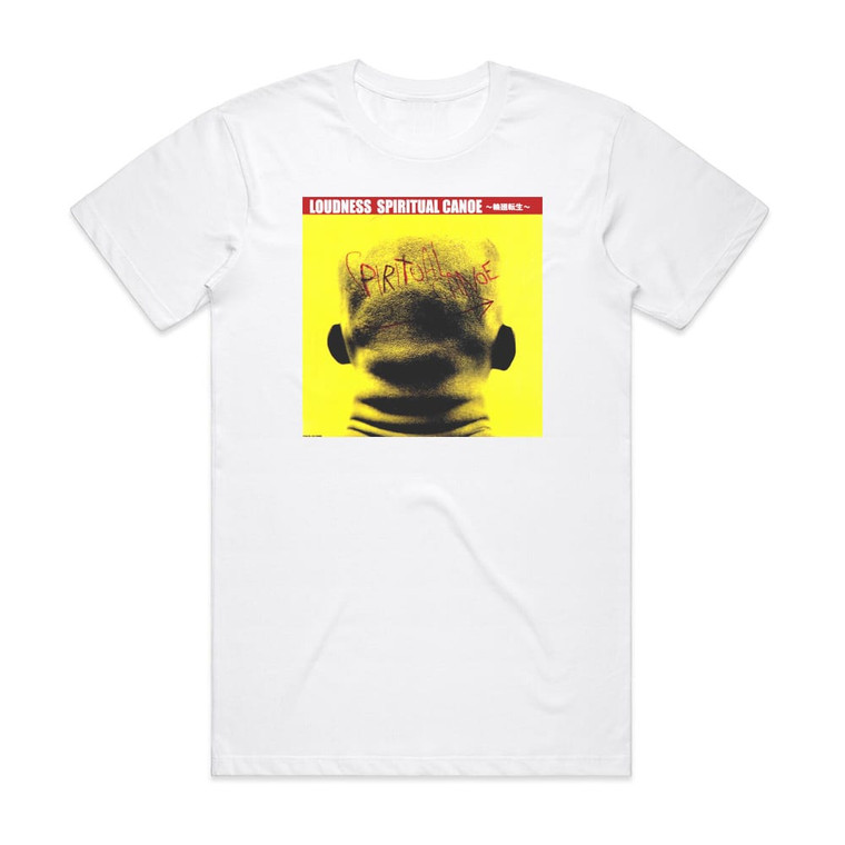 Loudness Spiritual Canoe Album Cover T-Shirt White