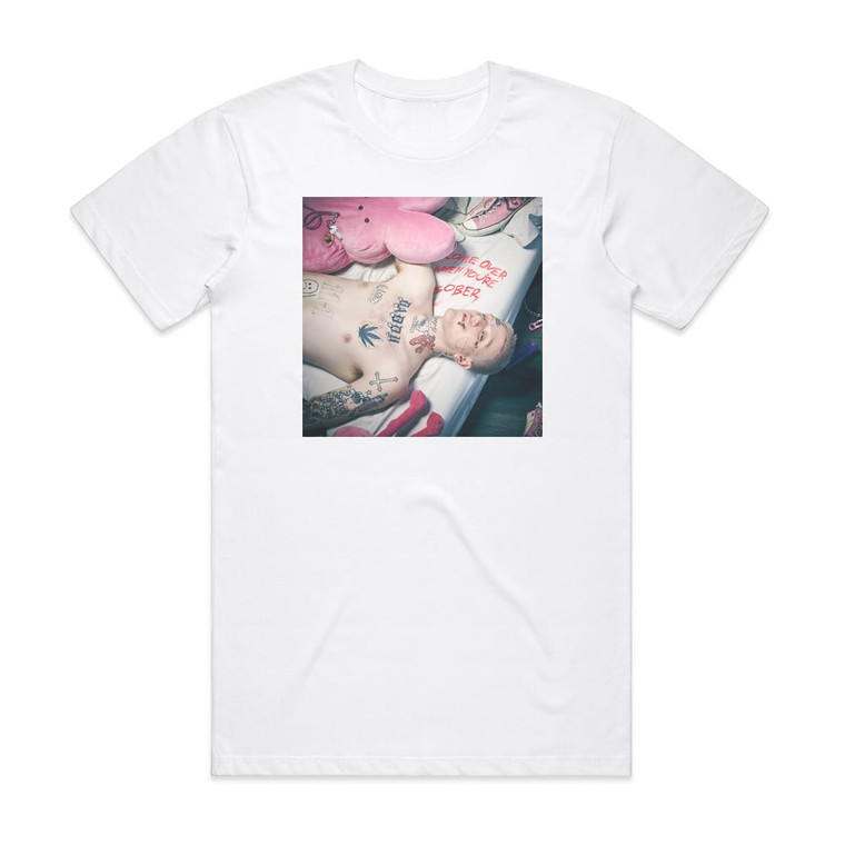 LiL PEEP Come Over When Youre Sober Pt 1 Album Cover T-Shirt White