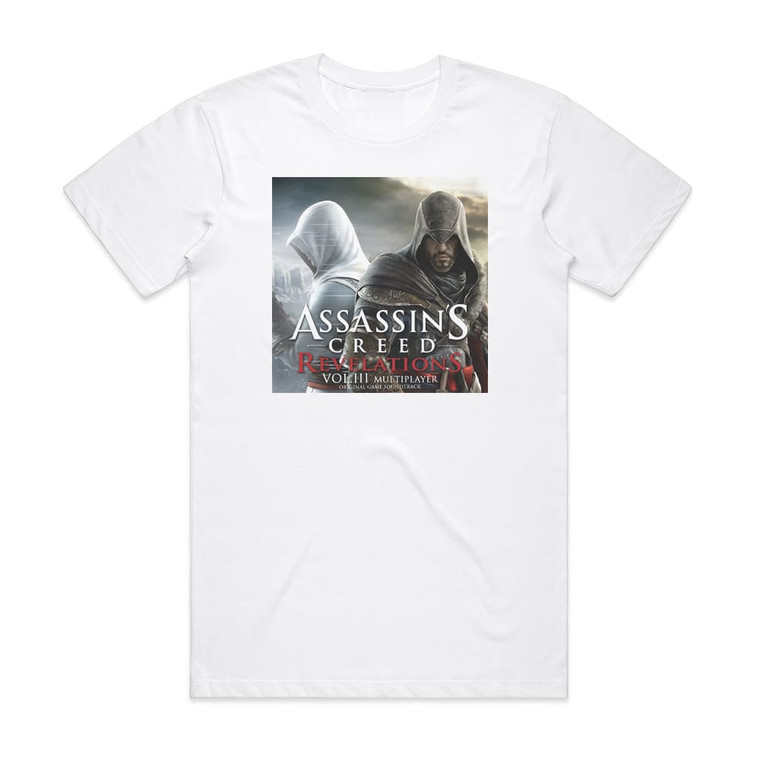 Lorne Balfe Assassins Creed Revelations 3 Album Cover T-Shirt White
