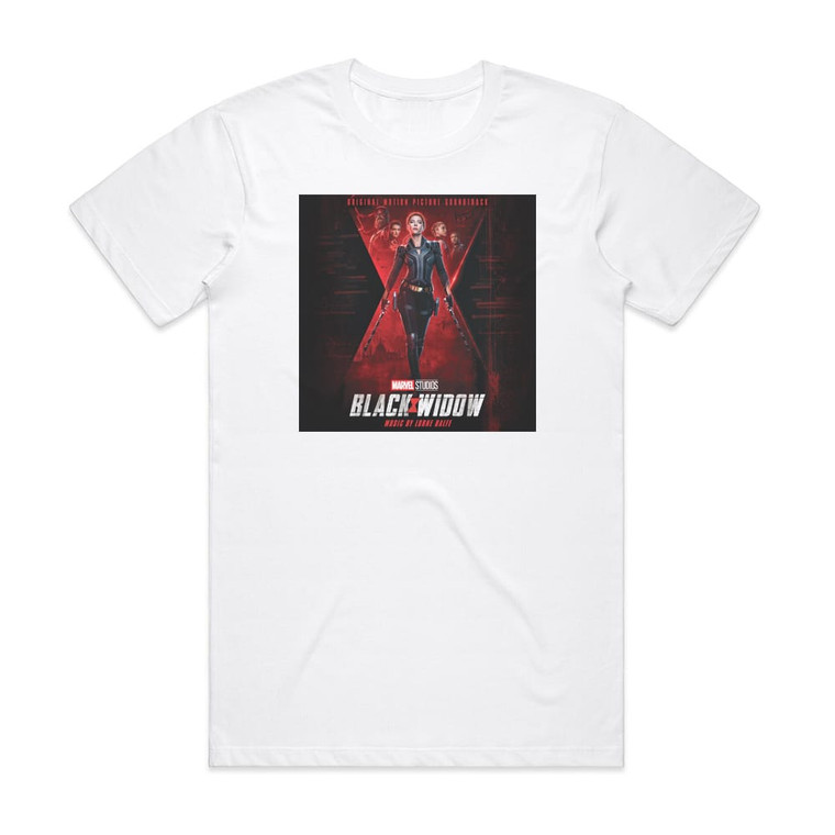 Lorne Balfe Black Widow Album Cover T-Shirt White