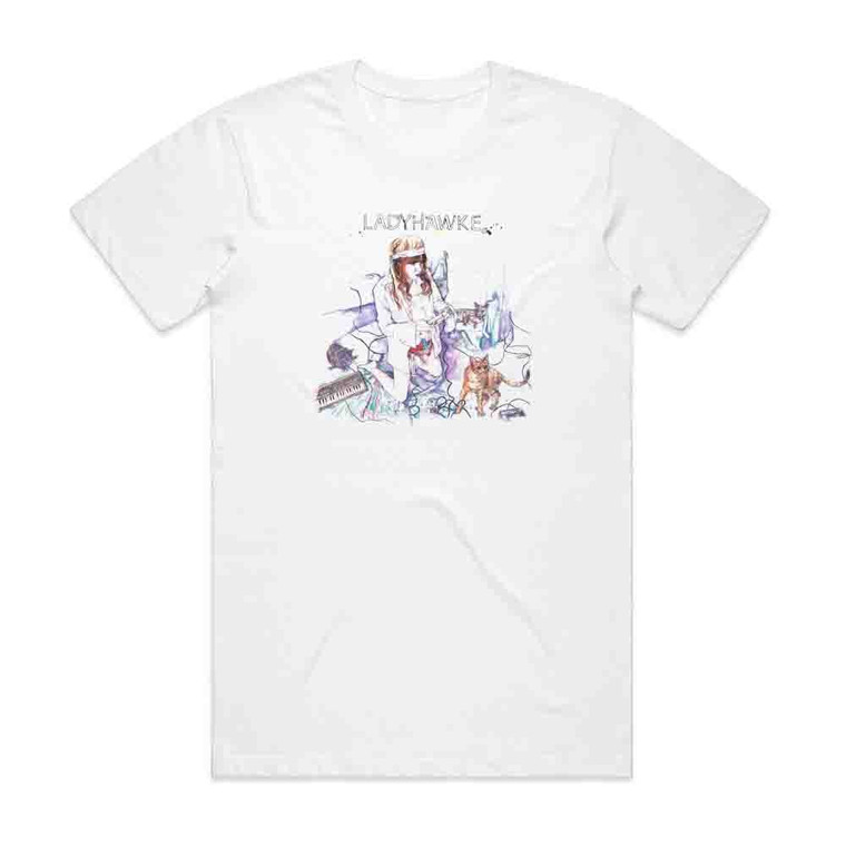 Ladyhawke Ladyhawke Album Cover T-Shirt White
