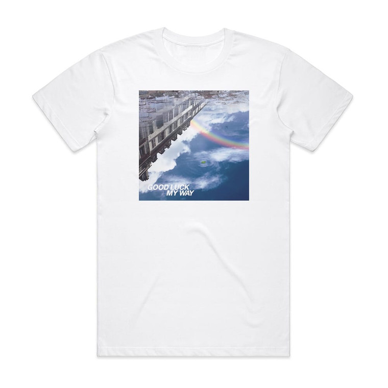 LArc-en-Ciel Good Luck My Way Album Cover T-Shirt White