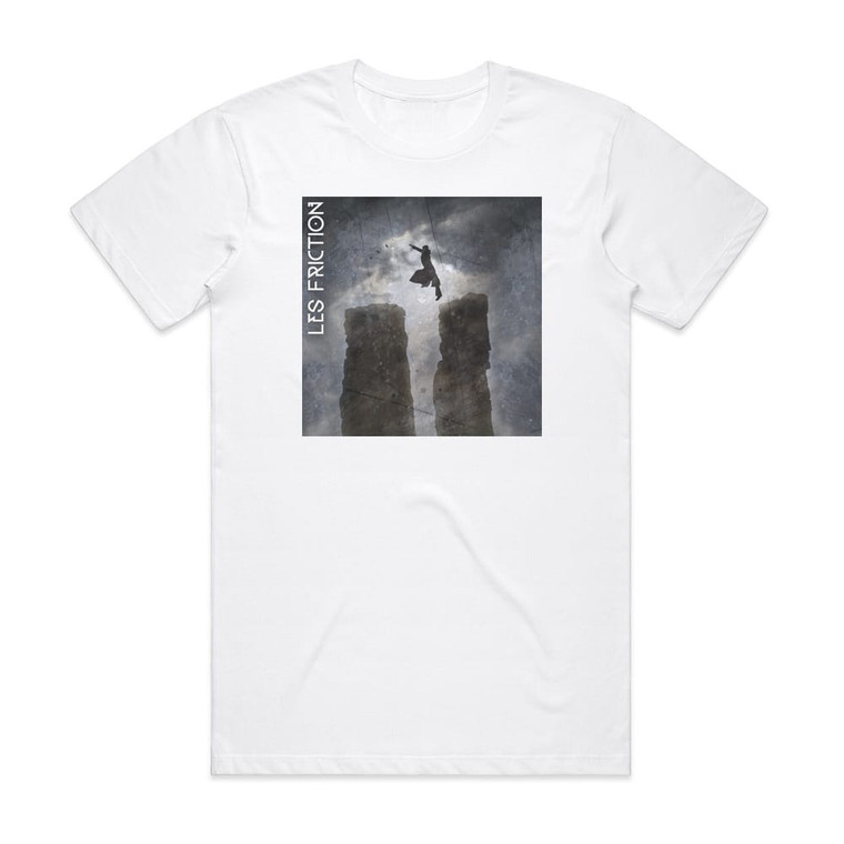 Les Friction Les Friction Album Cover T-Shirt White