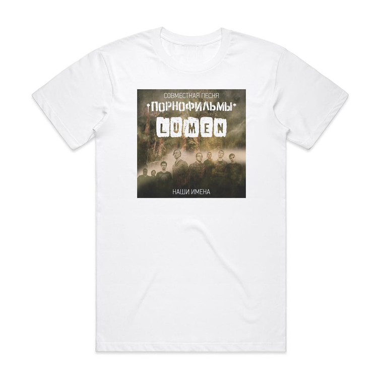Lumen  3 Album Cover T-Shirt White