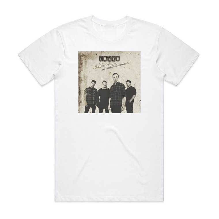 Lumen  1 Album Cover T-Shirt White