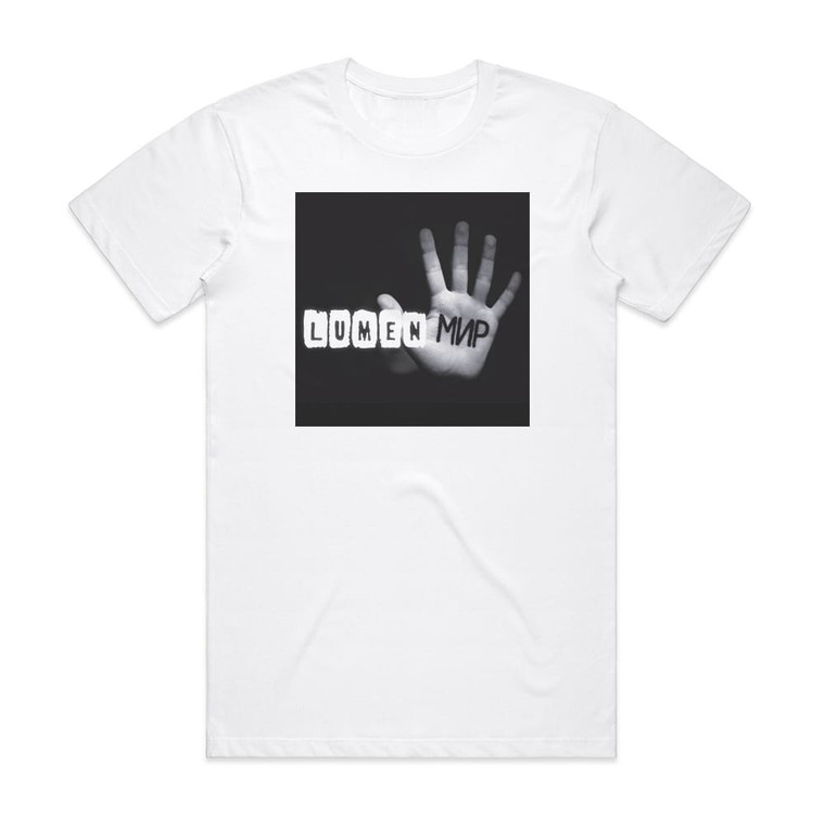 Lumen Empty 3 Album Cover T-Shirt White