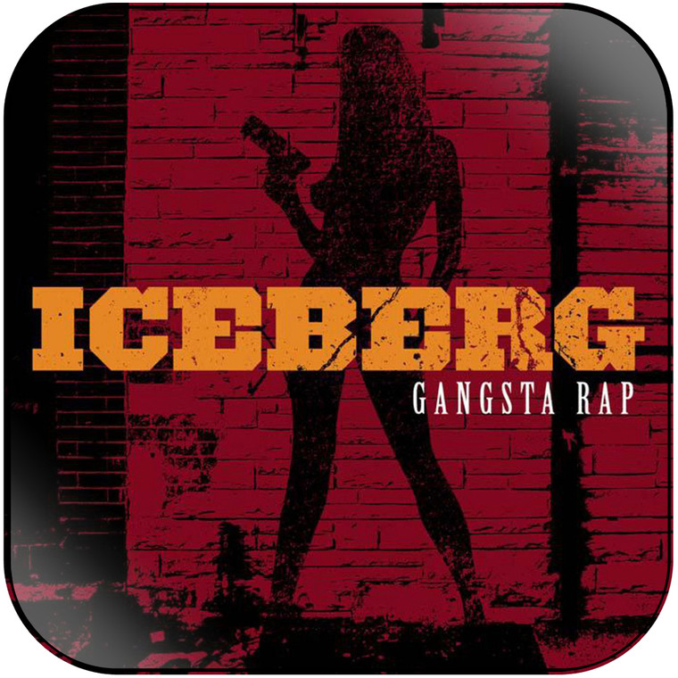 Ice-T Gangsta Rap Album Cover Sticker