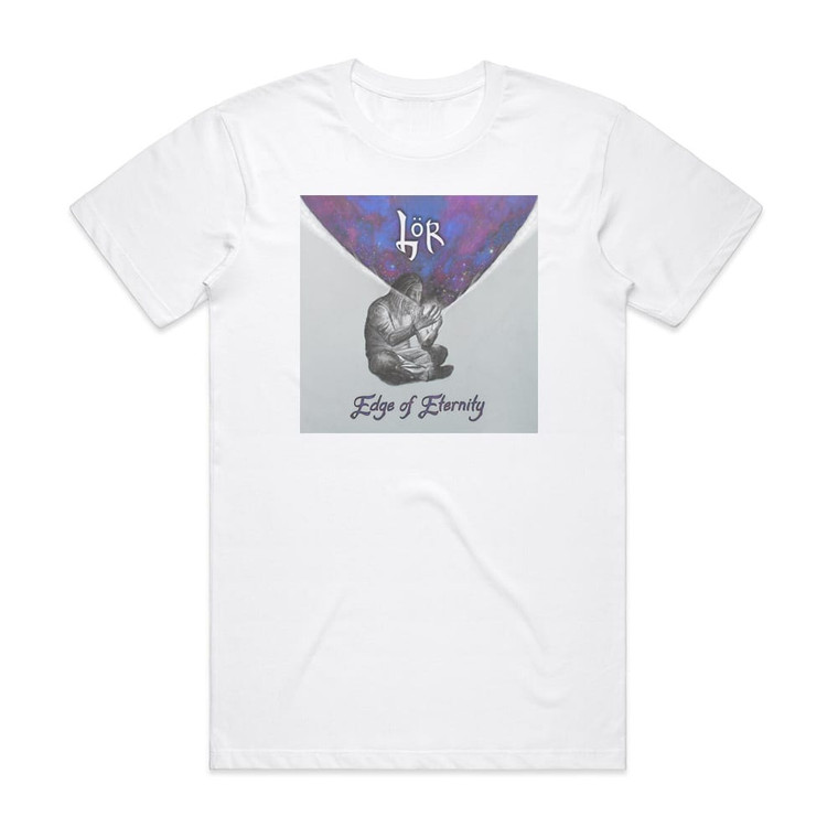 Lor Edge Of Eternity Album Cover T-Shirt White