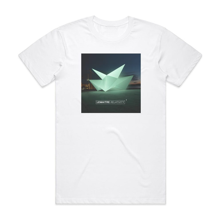 Lemaitre Relativity 1 Album Cover T-Shirt White