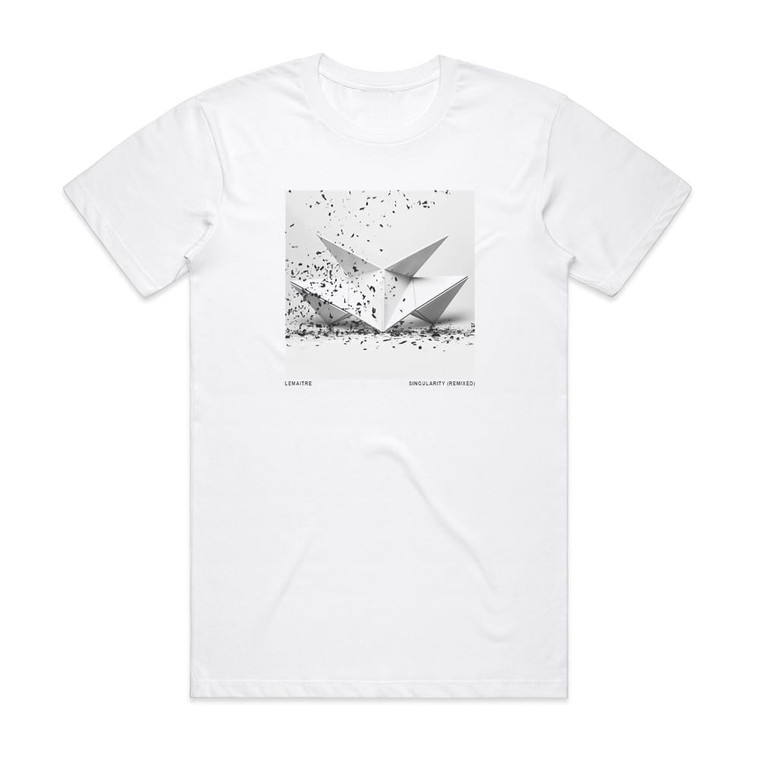 Lemaitre Singularity Remixed Album Cover T-Shirt White