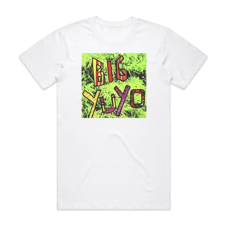 Los Pericos Big Yuyo Album Cover T-Shirt White
