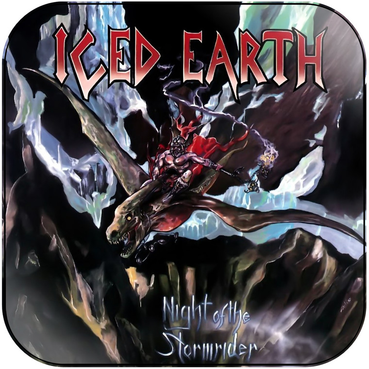Iced Earth Night Of The Stormrider-4 Album Cover Sticker