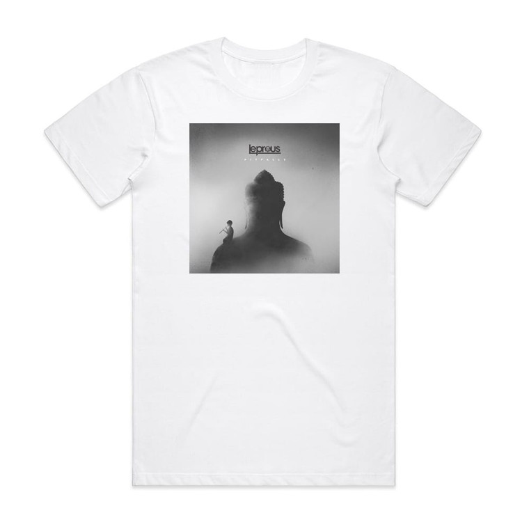 Leprous Pitfalls Album Cover T-Shirt White Leprous Pitfalls Album Cover T-Shirt White