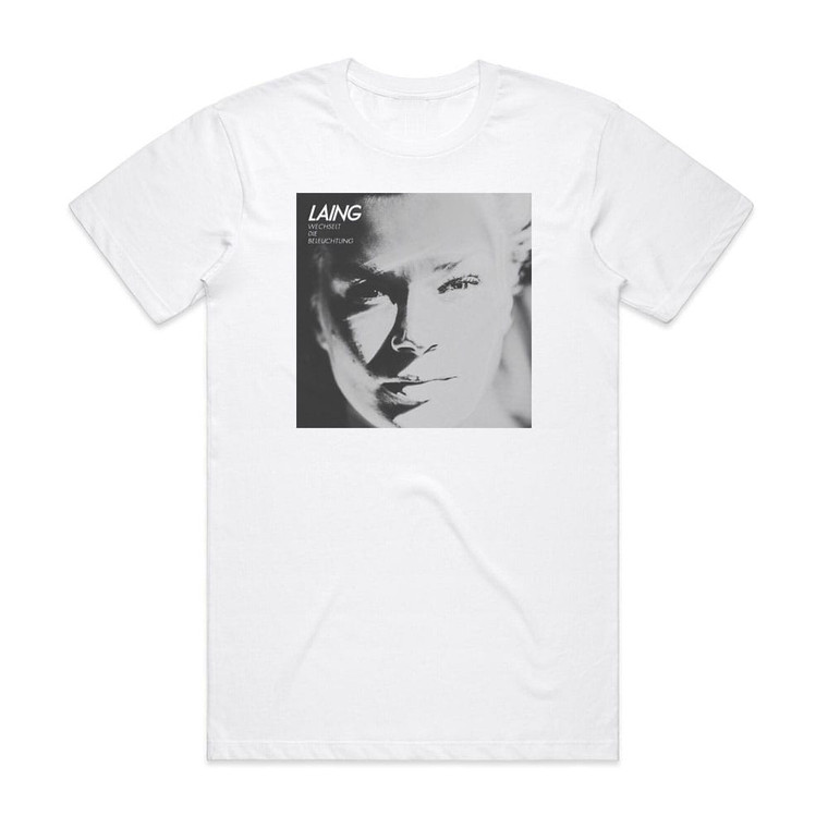 Laing Wechselt Die Beleuchtung Album Cover T-Shirt White